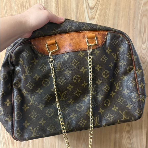 Auth Louis Vuitton Deauville monogram hand bag Firm price - Picture 3 of 16